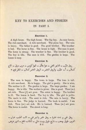 A Practical Arabic Grammar, II