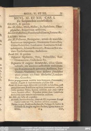 Cap. I. De Scriptoribus ecclesiasticis.