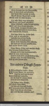 Am andern Pfingst-Feyertage