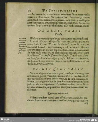 Opinio Contraria