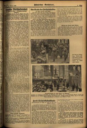 Zweite Ausgabe vom Montag, den 25. Februar 1935.