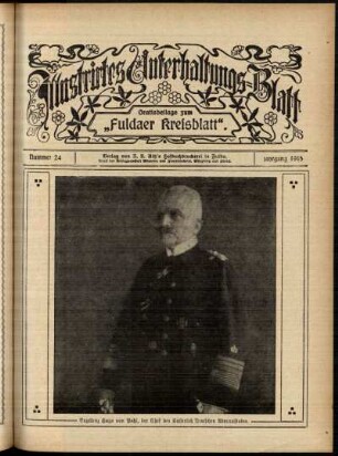 Ausgabe vom Sonntag, den 13. Juni 1915.