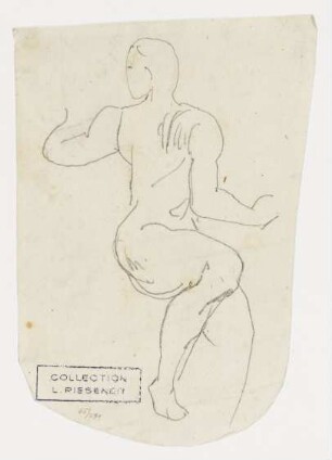 Figur in Halbdrehung