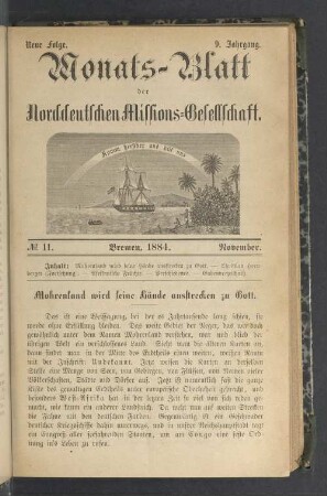 N° 11. 1884. November