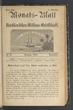 N° 11. 1884. November