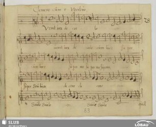 Clemens non Papa, Jacobus: Venit vox de caelo