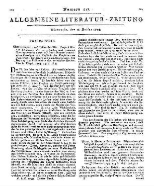[Beckhaus, M. J. H.]: Geschichte der Menschheit und Religion : freymüthig dargestellt für Freunde der Aufklärung. Weißenfels, Leipzig: Severin 1793