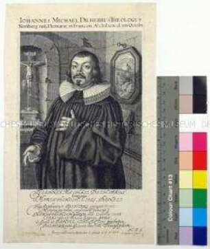 Porträt des Theologen und Philologen Johann Michael Dilherr