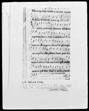 Psalterium und Hymnar (Chorpsalter) — Hymnar (Chorpsalter) — Noten