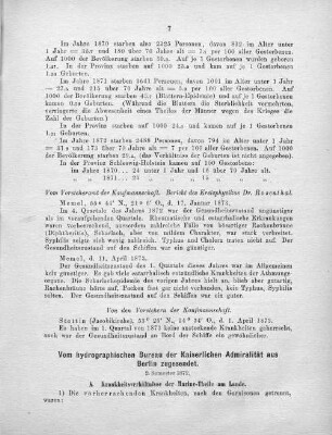 Von den Vorstehern der Kaufmannschaft.