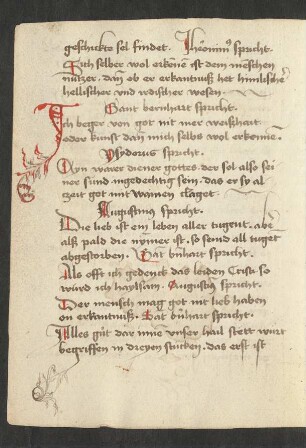 Spruchsammlung (s. unten, 66v-70r)