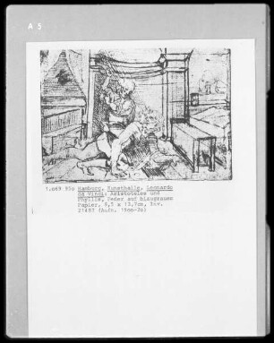 Aristoteles und Phyllis, Folio recto