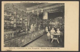 Ansichtskarte Gaststätte, Lübbener Straße 16
