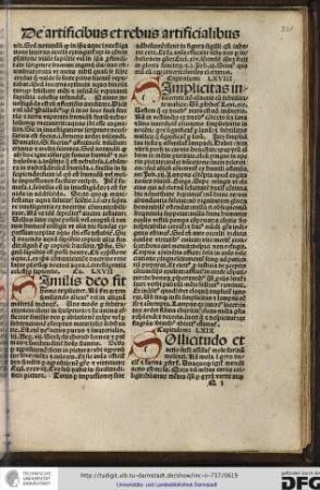 Capitulum LXVII.