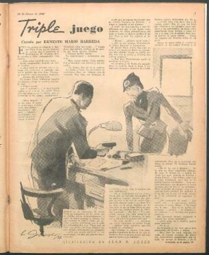 Triple juego : Cuento por Ernesto Mario Barreda