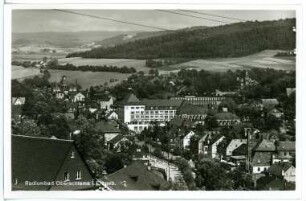Oberschlema. Blick auf Oberschlema