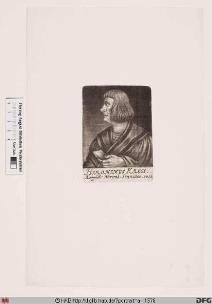 Bildnis Hieronymus Kreß (I)