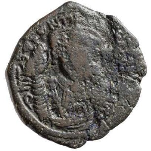 Münze, Follis, 581 / 582