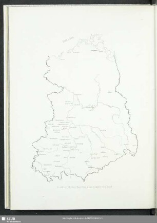 Location of the churches described in the book