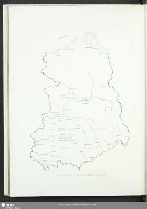 Location of the churches described in the book