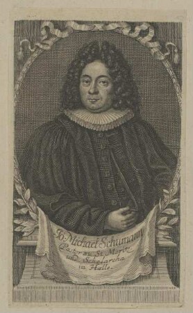 Bildnis des Johann Michael Schumann