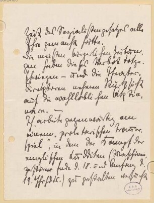 Brief an unbekannt - BSB Autogr. Toller, Ernst