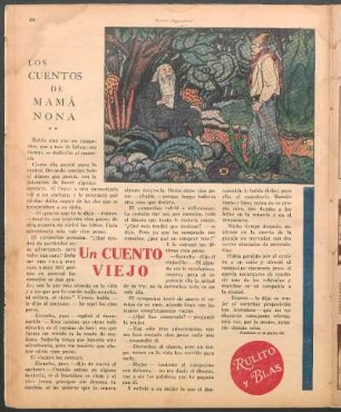 Un cuento viejo : Los cuentos de Mamá Nona