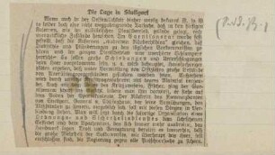 Überwachung, Verwendung, Verkauf von Heeresgut