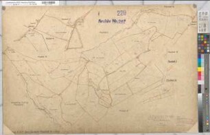 Küntrop (Neuenrade), Garbeck (Balve), Umlegung Küntrop, Urkarte II Garbeck Planbl. 4