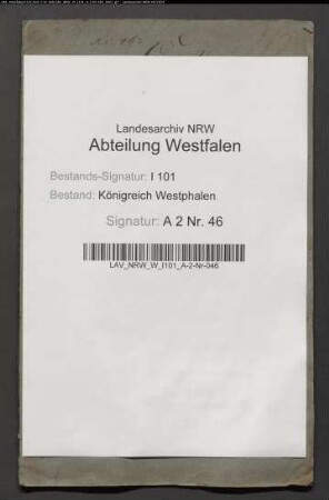 Aufhebung des Marienstifts zu Bielefeld und des Stifts St. Johann und Dionys zu Herford