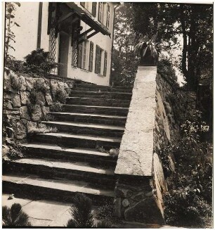 Garten Suidter, Luzern: Treppe