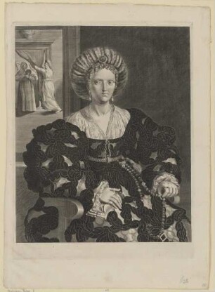 Bildnis der Margherita Paleologa oder der Isabella d`Este