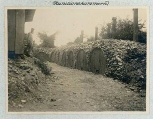 Foto der Munitionskammern der Nahkampfmittelfabrik in Efringen