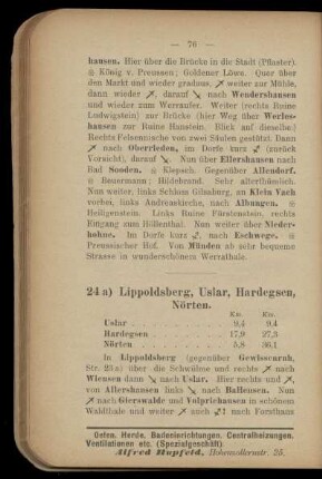 24a) Lippoldsberg, Uslar, Hardegsen, Nörten
