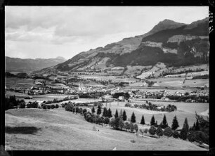 Österreich, Kitzbühel. Blick gegen Kitzbüheler Horn