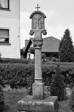 Bildstock (Bildstock); Freiensteinau, Alte Hain (Weiherstraße vor Nr. 14)