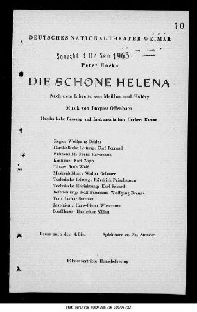 Die schöne Helena