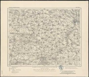 Bl. 450: Oława in Polen, 1908 : 450 : Ohlau. - Aufgenommen 1883, hrsg. 1886, einz. Nachtr. 1908. - Berlin , 1908. - 1 Kt. : mehrfarb.