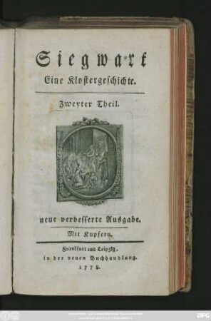 Theil 2: Siegwart : Eine Klostergeschichte