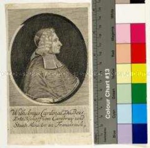 Portät des französischen Kardinals und Ministers Guillaume Dubois