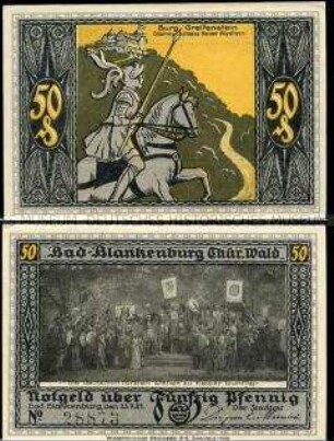 Blankenburg, Notgeldserie, 50 Pfennig