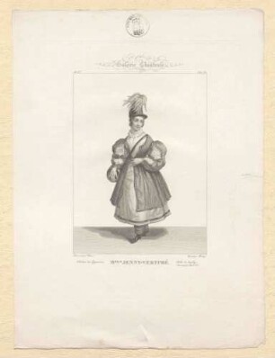 Kostümbilder aus "Galerie Théâtrale": Théâtre du Gymnase