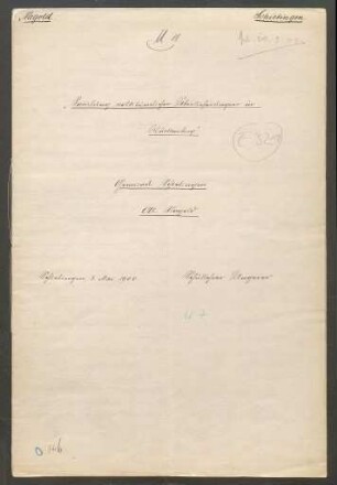 Konferenzaufsatz Schietingen OA Nagold II