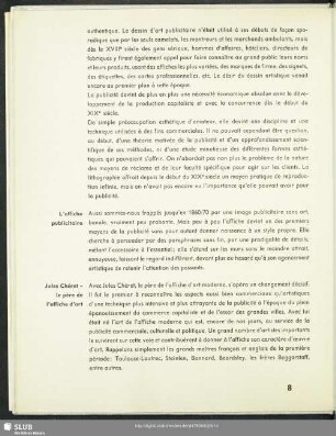 L'affiche publicitaire