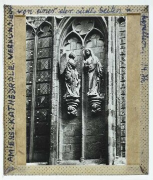 Amiens, Kathedrale Notre Dame : Südliche Seitenkapelle, Verkündigung