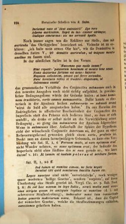 Horazische Scholien