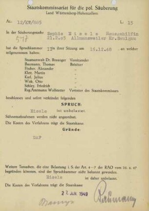 Eisele, Sophie