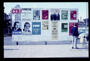 Wahlplakate 11.9.65.