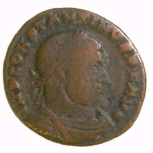 Münze, Follis, 317 - 318