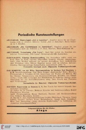 Periodische Kunstausstellungen